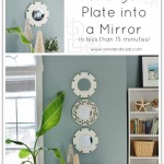 Turn a Charger into a Mirror
