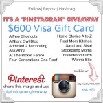 Pinstagram Giveaway Winner