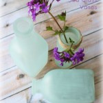 DIY Sea Glass Vases