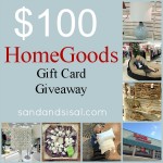 $100 HomeGoods Giveaway