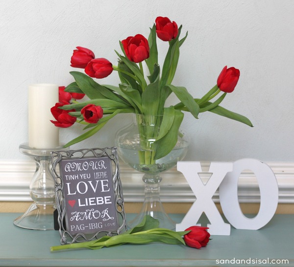 Valentine's Printable- Multilingual Love
