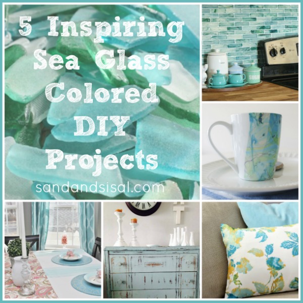 Sea Glass Colored Crafts & DIY