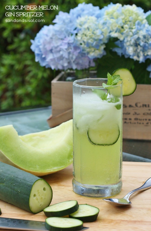 Cucumber Melon Gin Spritzer 2