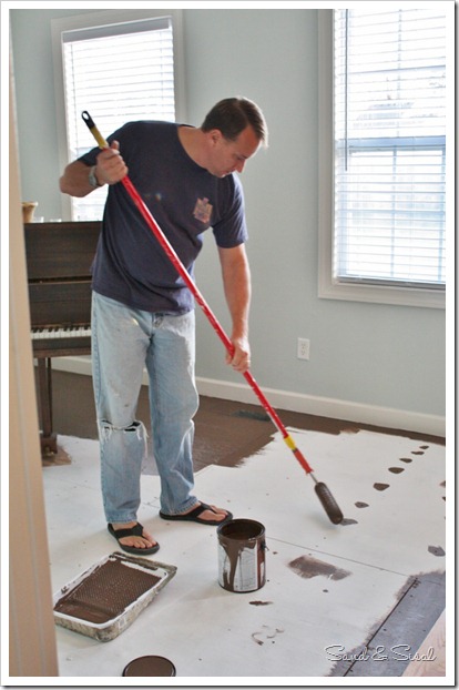 Painted Floors and Struggles with Contentment - Sand and Sisal