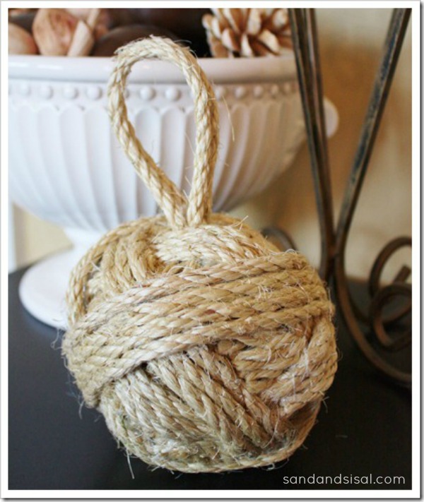 15+ Easy Rope Crafts - Sand and Sisal