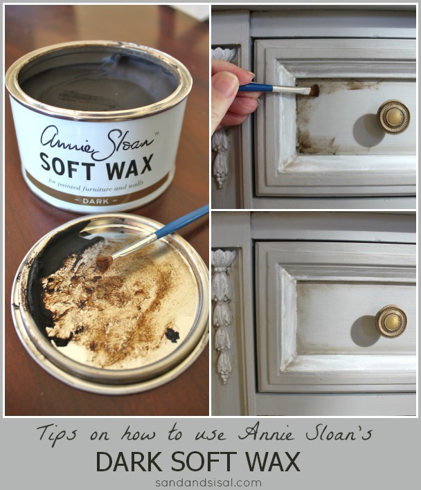 chalk paint wax how to
