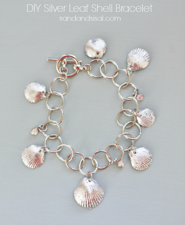 Shells and Suede Easy Wrap Bracelet - Happy Hour Projects