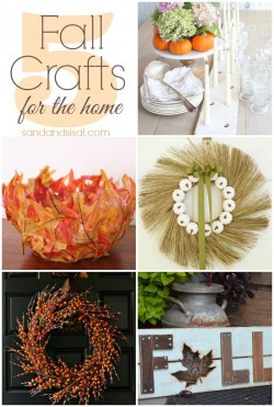 5 Fall Crafts for the Home - Sand and Sisal