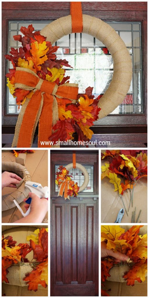 20 Beautiful Burlap Fall Decorating Ideas - Sand and Sisal