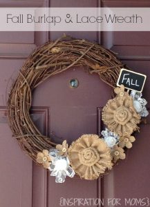 20 Beautiful Burlap Fall Decorating Ideas - Sand and Sisal