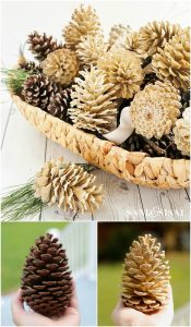 How to Make Beautifully Bleached Pinecones - Sand and Sisal