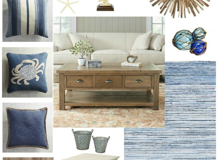 Media Room Makeover Design Board