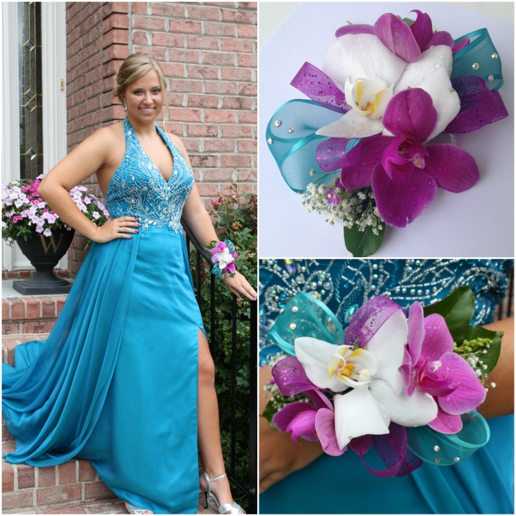 DIY Orchid Corsage - Prom