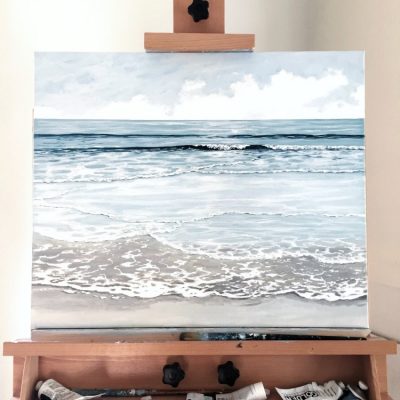 Beautiful Ocean Paintings by Alison Junda - Sand and Sisal