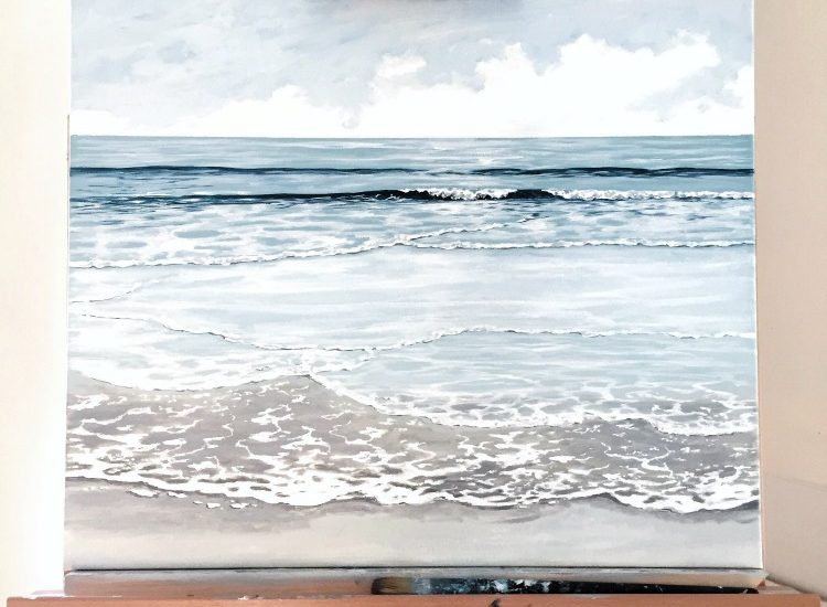 Ocean Paintings Coastal Artist Alison Junda