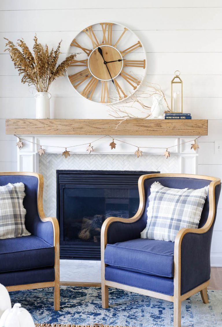 Cozy Neutral Fall Family Room Tour | Sand and Sisal