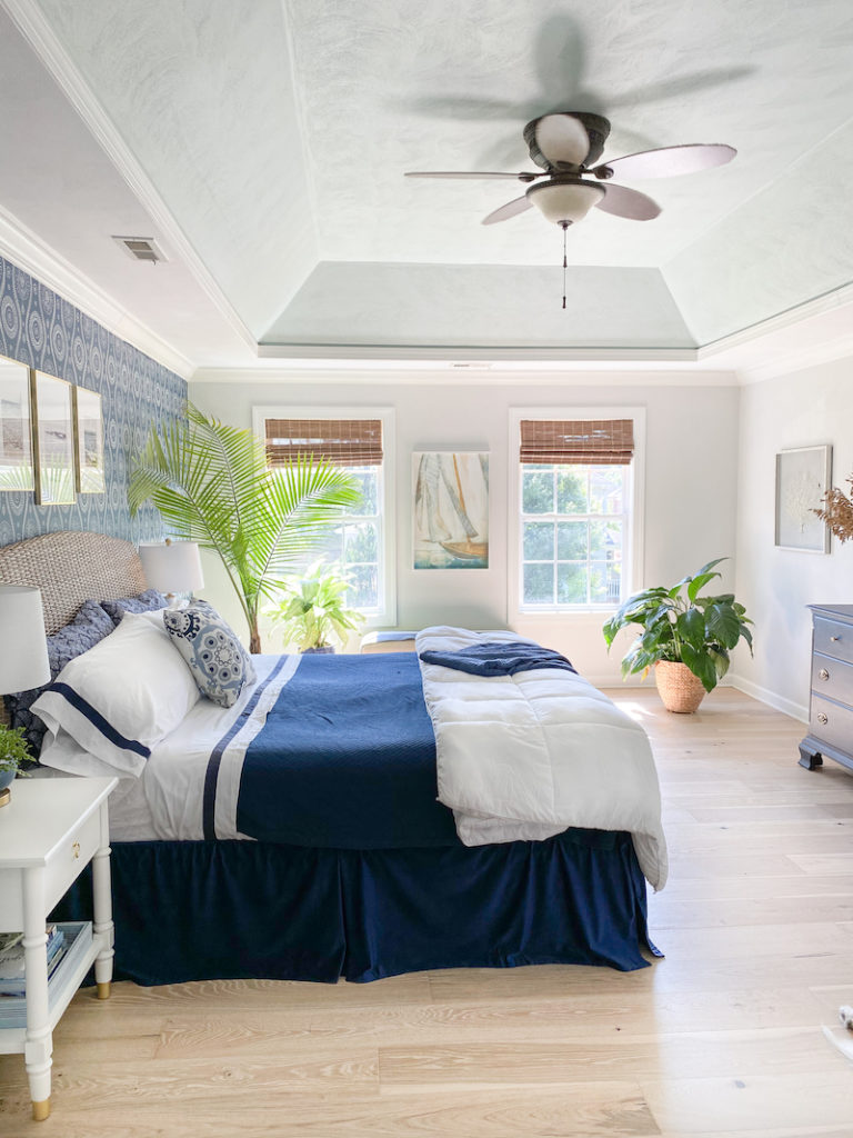 My Coastal Upstairs Home Tour and Hardwood Flooring Reveal